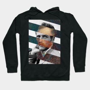 Van Gogh Self Portrait and Paul Newman Hoodie